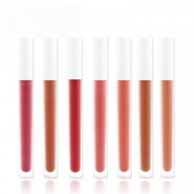 High Tint Velvet Matte Base Lip Stick Beauty Round No Label Tube Mini Matte Lip Glaze